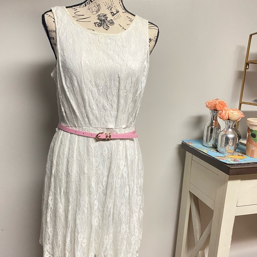 Heart.Soul lace inset dress